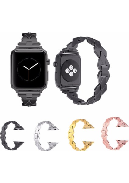 38/40MM, 42/44MM Metal Kayış, Apple Watch1/2/3/4/5/6/se Küçük Elmas Paslanmaz Çelik Kayış Için Uygun (Yurt Dışından)