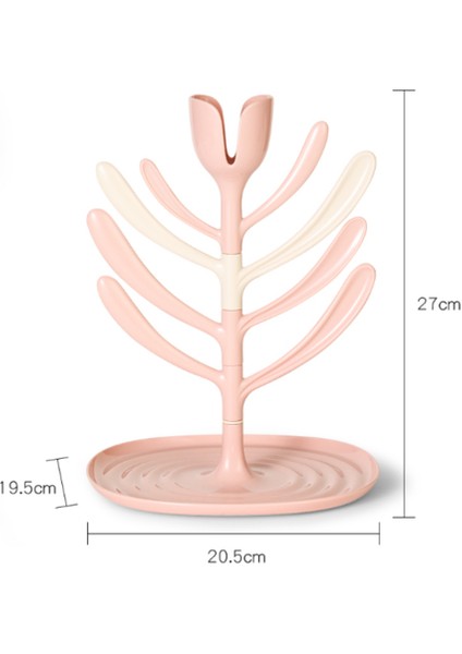 Bebek Şişe Kurutma Raf Bebek Şişe Tutucu Temizleme Kurutucu Süzgeç Depolama Raf Ağacı Şekil Raf Bebekler Için Şişeler Çıkarılabilir | Kurutma Rafı (Yurt Dışından)