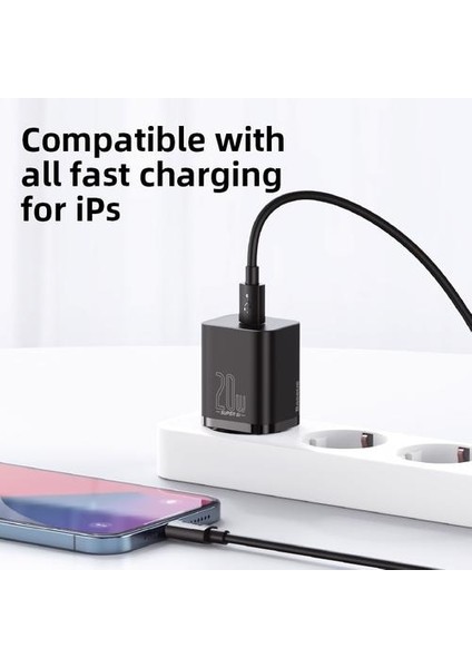 Süper Si USB C Şarj 20 W Destek Tipi C Pd Hızlı Şarj Taşınabilir Telefon Şarj Iphone 12 Pro Max 11 Mini 8 Artı | Cep Telefonu Şarj Cihazları (Yurt Dışından)
