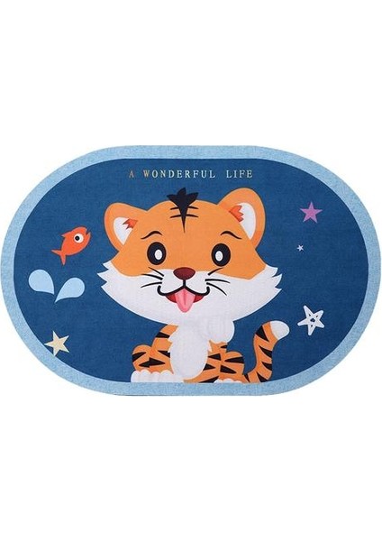 Giriş Kapısı Halı, Yatak Odası Banyo Banyo Suyu Emilim Ev Mutfak Kıyıksız Ayak Mat (Yurt Dışından)