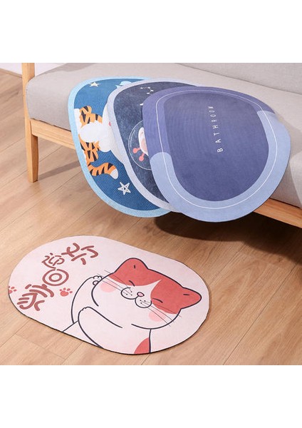 Giriş Kapısı Halı, Yatak Odası Banyo Banyo Suyu Emilim Ev Mutfak Kıyıksız Ayak Mat (Yurt Dışından) fırsatları