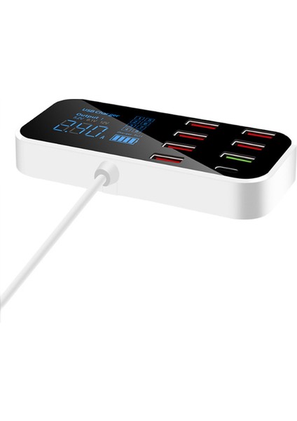 Ekran Hızlı Şarj USB Şarj Hub Tablet Cep Telefonu Şarj Adaptörü Hızlı Şarj Için iPhone Xiaomi Huawei Samsung | Cep Telefonu Şarj Cihazları (Yurt Dışından)