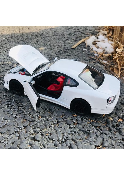 1:24 Düzenli Beyaz Araba Modeli El Sanatları Dekorasyon Koleksiyonu Oyuncak Aracı Hediye Döküm Alaşım Araba Modeli (Yurt Dışından)