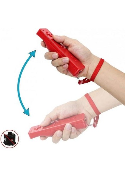 Nintendo Wii ve Wii U Konsolu Için Wii Uzaktan Kumanda (Kırmızı) (Yurt Dışından)