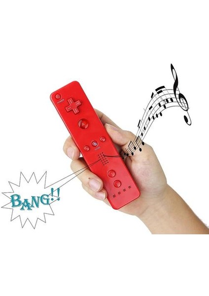 Nintendo Wii ve Wii U Konsolu Için Wii Uzaktan Kumanda (Kırmızı) (Yurt Dışından)