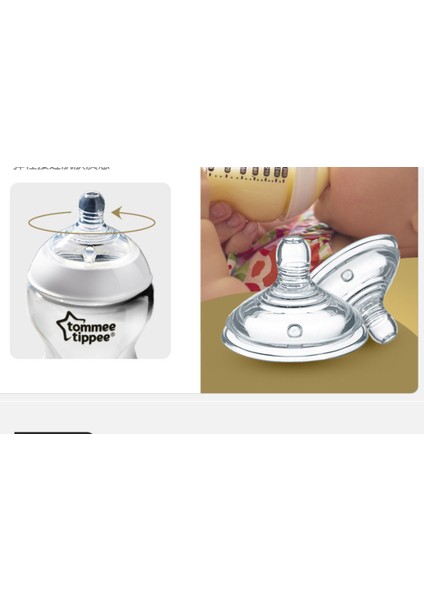 Tommee Tippee Şeffaf Biberon 250ML | Şişeler (Şeffaf) (Yurt Dışından) modelleri