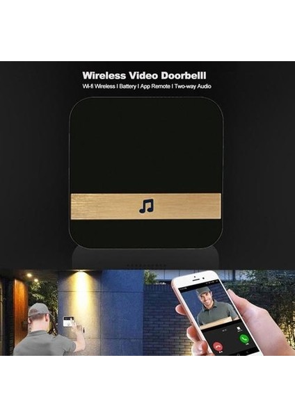 Akıllı Wifi Video Kapı Zili (Yurt Dışından)
