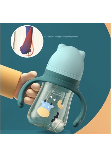 1PSC210MLPPSU Geniş Çapı Şişe, Bebekler Için Flatulans Anti-Flatulence Sütten Kesme Cihazı, Düşen Bebek Ürünlerini Önlemek Için Saplı (Yurt Dışından) indirimleri