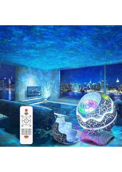 Sunrain Star Projector, Rossetta Galaxy Projector Compatible With Bedroom, Remote Con (Yurt Dışından)