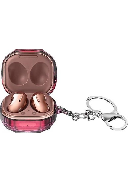 Samsung Galaxy Buds Için Vancl Canlı Bluetooth Kulaklık Koruyucu Kapak, Düşmeyi Önleyen Pc Şeffaf Kulaklık Kapağı (Siyah) (Yurt Dışından)