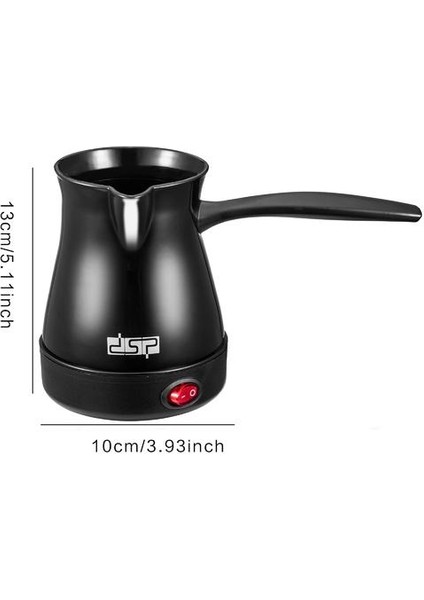 Türk Kahve Makinesi Pot Kahve Makinesi Makinesi Taşınabilir Elektrik Çay Kahve Espresso Pot Haşlanmış Süt Kahve Kettle Cezve Ibrik | Kahve Tencereler (Yurt Dışından)