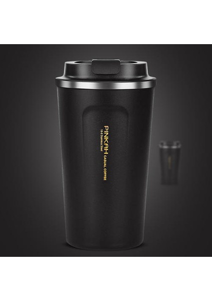 380ML Kahve Kupası 316 Paslanmaz Çelik Termos Kupası, Ofis Kişilik Kupa Basit Fincan (Yurt Dışından) fırsatları