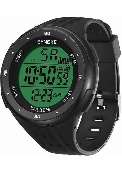 Sinin 9007 Spor Erkekler Izle 3ATM Su Geçirmez Aydınlık Ekran Elektronik Büyük D (Yurt Dışından)