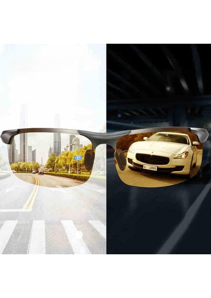 Çok Taraflı Gece Görüş Gözlük, Polarize Gözlük, Sürüş Gündüz ve Gece Gözlük (Yurt Dışından)