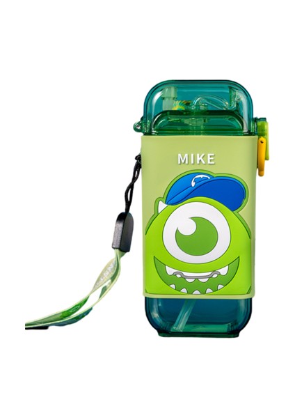 280ML Kare Saman Fincan, Karikatürlü Dondurulmuş Desenli Çocuklar Için Uygun Samanlı Saman Kabı (Yurt Dışından)