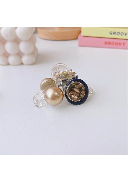 6pcs Akrilik Saç Tokası, Basit Geometrik Sadelik ve Moda Saç Tokası (Yurt Dışından)