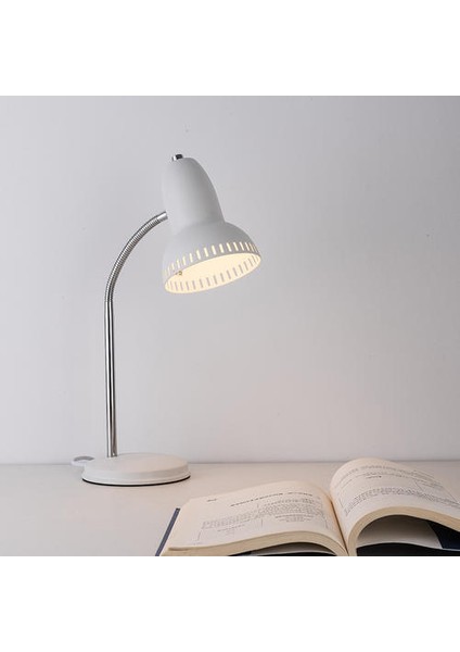 Ferforje Demir Masa Lambası, Yaratıcı Çalışma LED Lambası, Beyaz Kadın Koleji Öğrenci Çalışması ve Iş Masası Lamba (Yurt Dışından) modelleri