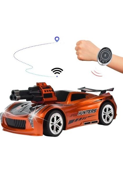 2020 Rc Araba Akıllı Shelling Ses 2.4 Ghz Izle Kontrol Araba 1:16 LED Işık ile 3 Modu Bounce Ses Kontrolü Çocuk Oyuncak Hediye | Rc Arabalar (Kırmızı) (Yurt Dışından)