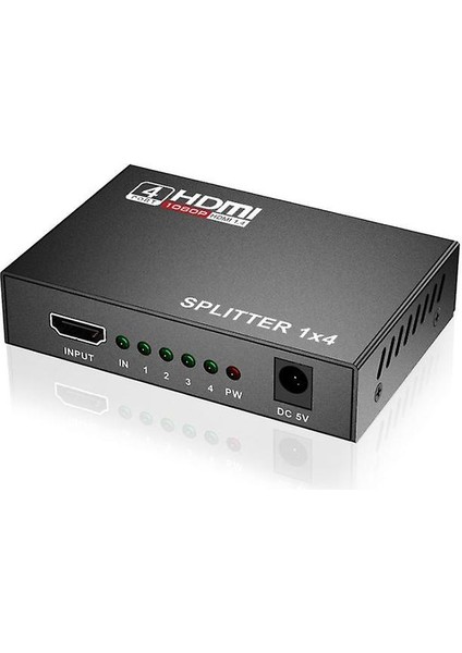 HDMI Ayırıcı, 1 Giriş ve 4 Çıkış, 1080P Ekran Ayırıcı (Yurt Dışından)