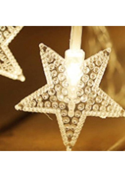 LED Creative Star String Lights, Noel Ağacı Işıkları Yanıp Sönen Işıklar Dize Işıkları Küçük Işıklar (Yurt Dışından)