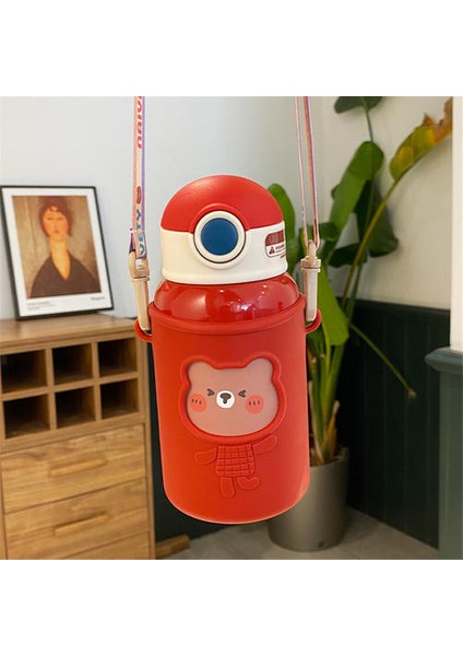 Çocuklar Için Uygun Küçük Hayvan Desenli 450ML Su Şişesi (Yurt Dışından) indirimleri