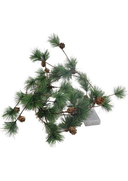 LED Çam Iğne Çam Konisi Rattan Bakır Tel Lambası, Noel Ev Dekorasyon Süsleri Fener String Lights (Yurt Dışından) fırsatları