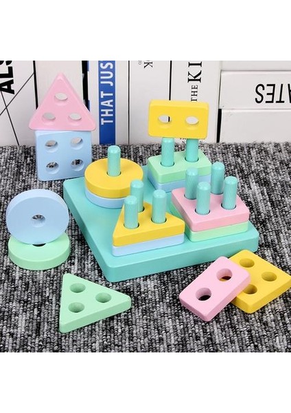 Yapı Taşları 0 12 Ay Montessori Eğitici Oyuncaklar Kitleri Istifleme Sıralama Bulmacalar Oyunları Setleri Çocuk Erkek Kız Doğum Günü Hediyeleri | (Yurt Dışından) fiyatları