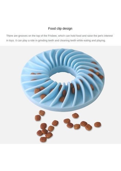 Pet Ele Seating Oyuncak, Çiğnemeye ve Çiğnemeye Karşı Dirençli Frizbi (Yurt Dışından)