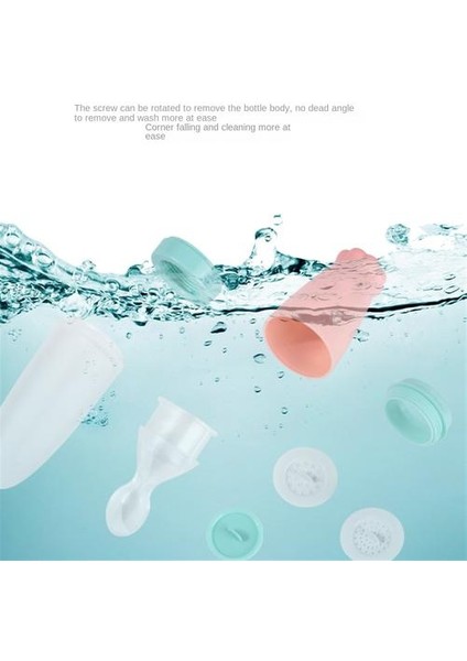 1psc Bebek Pirinç Macun Kaşık Şişesi, Silikon Kaşık Sütten Kesme Sihirli Cihaz, Pirinç Tozu Tamamlayıcı Gıda Besleme Bebek Anne ve Bebek Ürünleri (Yurt Dışından) indirimleri