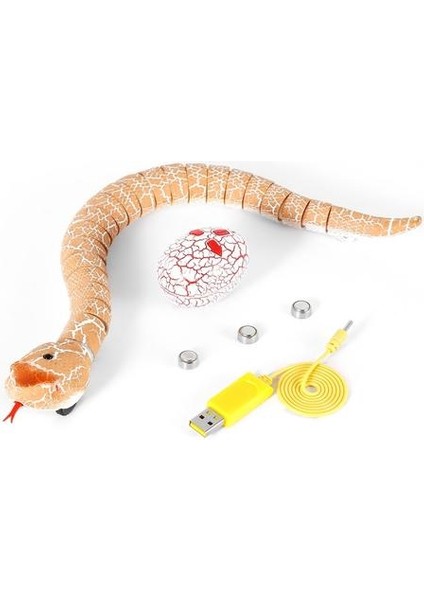 Rc Uzaktan Kumanda Yılan Noel Plastik Yumurta Rattlesnake Hayvan Trick Korkunç Yaramazlık Oyuncaklar Çocuklar Için Komik Yenilik Hediye | Rc Robot (Turuncu) (Yurt Dışından) fiyatları