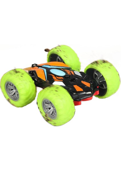 Çift Taraflı 3D Çevirme Uzaktan Kumanda Araba Robot Rc Araba Oyuncak Sürüklenme Buggy Paletli Pil Kumandalı Dublör Makinesi Radyo Kontrollü Araba | Rc Arabalar (Yeşil) (Yurt Dışından)