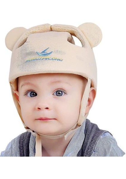 Bebek Bebek Yürümeye Başlayan Kask Emniyet Baş Koruma Kafa Koruma Yastığı Sevimli Çocuk Ayarlanabilir Emniyet Kaskı Şapka Koşum Kap Çocuk Çocuk Emekleme Yürüyüşü Oyna (Yurt Dışından)