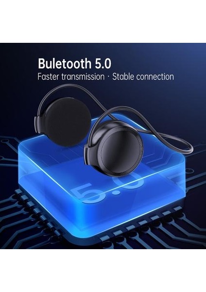 Müzik Çalar Mp3 Bluetooth 5.0 Kablosuz Kulaklıklar Eller Ücretsiz Çağrı Bluetooth Kulaklık 40 Saat Müzik Zaman | Mp3 Çalar (Yurt Dışından)