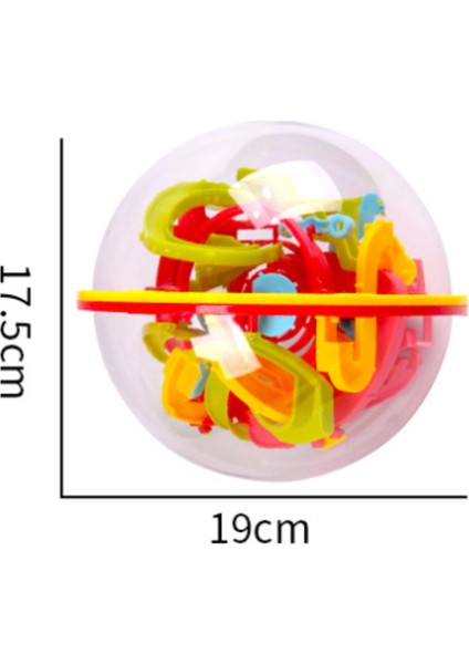 Labirent Ball Labirent Oyuncaklar Zorlu Bariyerler Sihirli Puzzle Oyunu Bağımsız Çocuklar Için Oynamak | Gags & Amp;pratik Şakalar (Yurt Dışından)