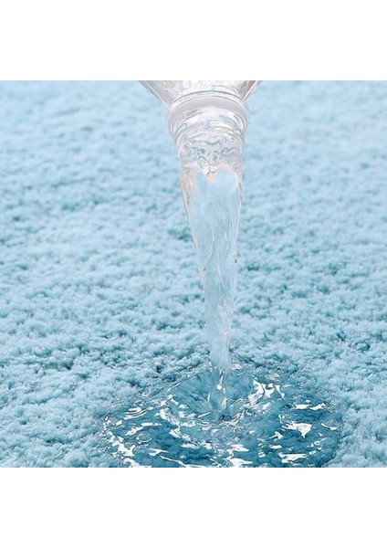 Yüksek Peluş Kalınlaştırılmış Zemin Paspası, Basit Mutfak Banyo Kapı Paspası, Banyo Kayma Anti-Kayma Paspas Emici Ayak Paspası (Yurt Dışından) indirimleri