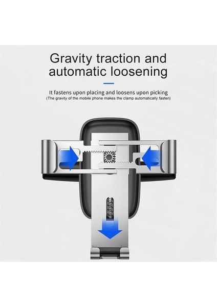 Araba Hava Firmaları Için Araba Telefonu Tutucu / CD Yuvası Dağı Telefon Tutucu Standı iphone Samsung Metal Yerçekimi Cep Telefonu Tutucu | Telefon Sahipleri ve Amp;duruş (Yurt Dışından)