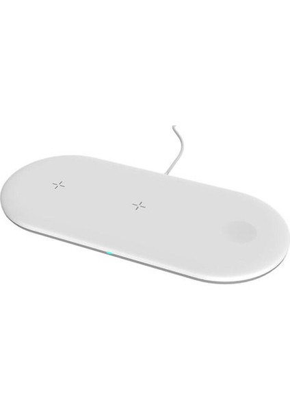 3in1 Kablosuz Şarj Şarj Dock Istasyonu iPhone / Android Için / Iwatch (Yurt Dışından)