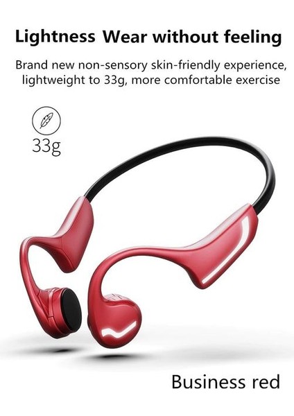 Huawei Xiaomi Kablosuz Kulaklık Kemik Tasarım Bluetooth 5.0 Kulaklık Anti Ter Işık Spor Stereo Eller Serbest Kulaklık | Bluetooth Kulaklık ve Amp;kulaklıklar (Yurt Dışından) fırsatları