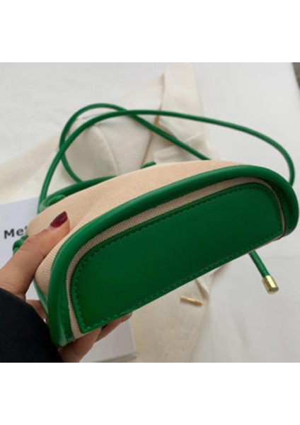 Moda Kontrast Renk Niş Mini Cep Telefon Çantası, Basit ve Batı Tarzı Elle Tutulan Tek Omuzlu Messenger Çantası (Yurt Dışından) indirimleri