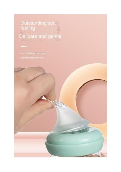 90ML Yeni Doğan Biberon, Yeni Doğan Bebek Kristal Matkap Camı Için Uygun Geniş Kalibre Bebek Tamamlayıcı Gıda Besleme Şişesi Için Uygun (Yurt Dışından) fırsatları