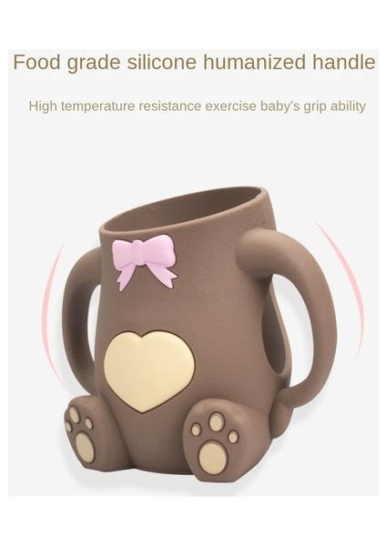 1psc Genişliğinde Yaratıcı Silikon Süt Şişesi, Maymun Şeklindeki Bebek Sütten Kesme Cihazı, Anti-Gall ve Anti-Flatus Ürünleri Anne ve Bebek Için (Yurt Dışından) fırsatları