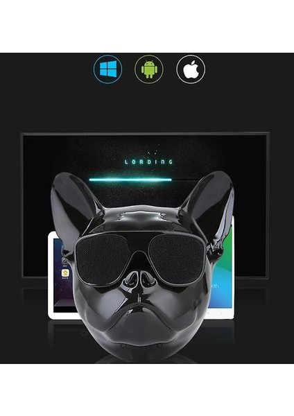 Fransız Bulldog Bluetooth Hoparlör (Yurt Dışından)