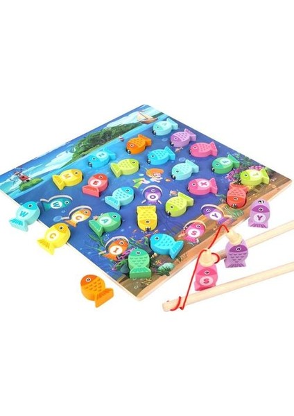 Ahşap 3D Bulmaca Manyetik Balıkçılık Oyuncaklar Çocuk Eğitim Balıkçılık Ahşap Eğlenceli Oyun Oyuncaklar Çocuklar Için Bebek Çocuk Hediyeler Magnet Balıkçılık | Balıkçılık Oyuncakları (Yurt Dışından)