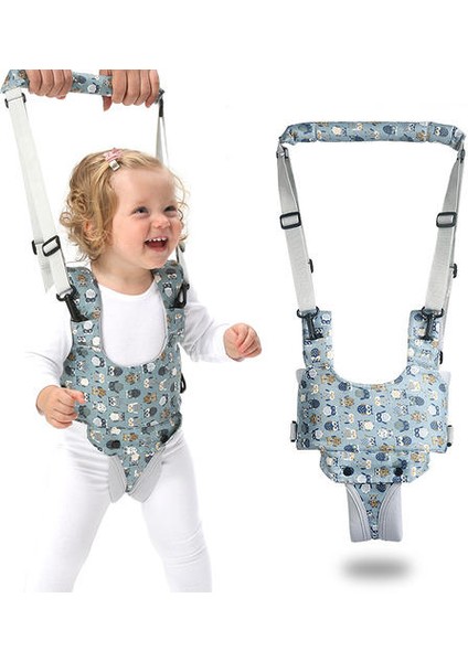 Bebek Yürüteç Toddler Koşum Yardımcısı Sırt Çantası Kirpeti Çocuklar Çocuklar Için Kayış Öğrenme Yürüyüş Bebek Kemer Çocuk Güvenliği Reins Yeni | Harnesses ve Amp;tasmalar (Mavi) (Yurt Dışından)