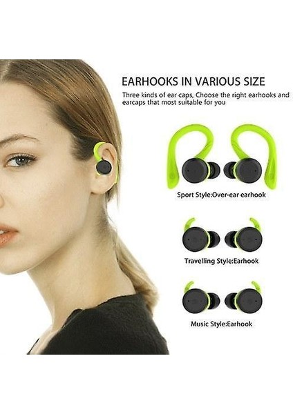 Tws Kulaklıklar, Şarj Kutusu ile Gerçek Kablosuz Bluetooth 5.0 Kulaklık (Yurt Dışından)