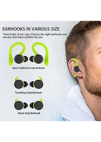 Tws Kulaklıklar, Şarj Kutusu ile Gerçek Kablosuz Bluetooth 5.0 Kulaklık (Yurt Dışından)