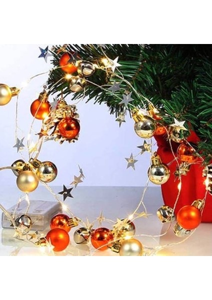 LED Noel Modelleme Işıkları, Çok Fonksiyonlu Su Geçirmez Festival Atmosfer Işıkları, Oda Noel Ağacı Dekorasyon Işıkları (Yurt Dışından)