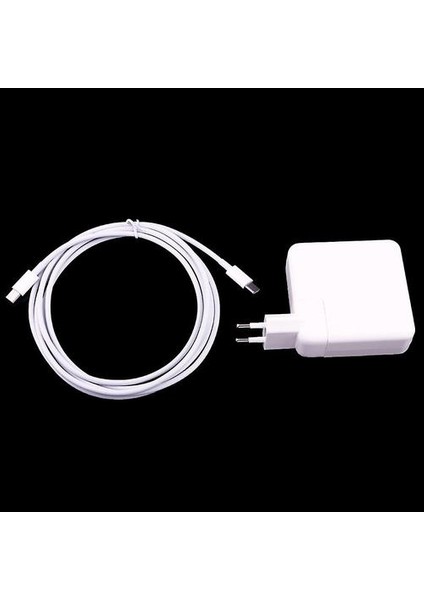 61W Usb-C / Tip-C Güç Adaptörü ile 2m USB Tip-C Erkek ile USB Tip-C Erkek Şarj Kablosu, Iphone, Galaxy, Huawei, Xiaomi, Lg, Htc ve Diğer Sma (Yurt Dışından)