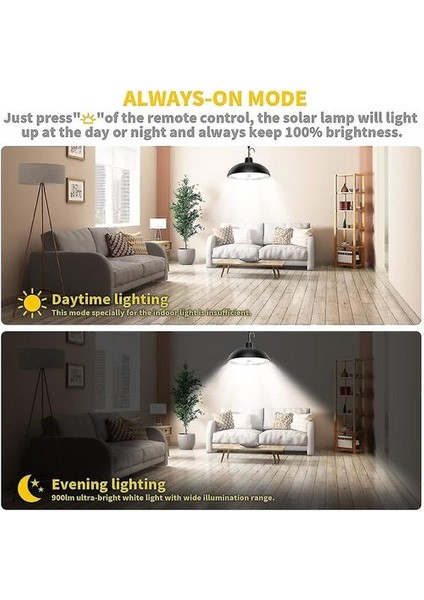 Dış Mekan Güneş Işığı, 78 LED 4 Mod Hareket Sensörlü Güneş Işığı, Uzaktan Kumanda, 360 Ayarlanabilir Güneş Paneli, 3 Parlaklık, IP65 Su Geçirmez Solar Cha (Yurt Dışından)