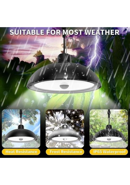 Dış Mekan Güneş Işığı, 78 LED 4 Mod Hareket Sensörlü Güneş Işığı, Uzaktan Kumanda, 360 Ayarlanabilir Güneş Paneli, 3 Parlaklık, IP65 Su Geçirmez Solar Cha (Yurt Dışından)
